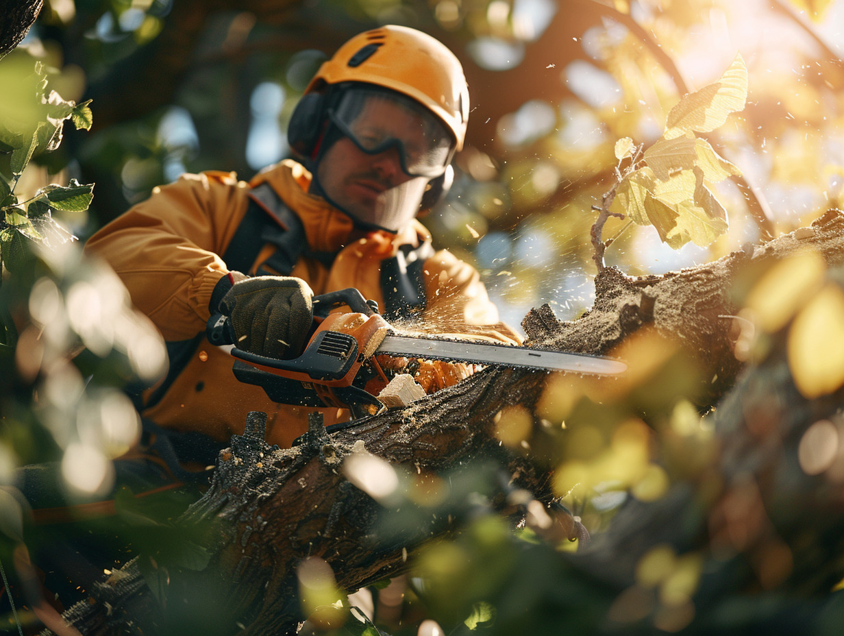 tronçonneuse  arboriculture