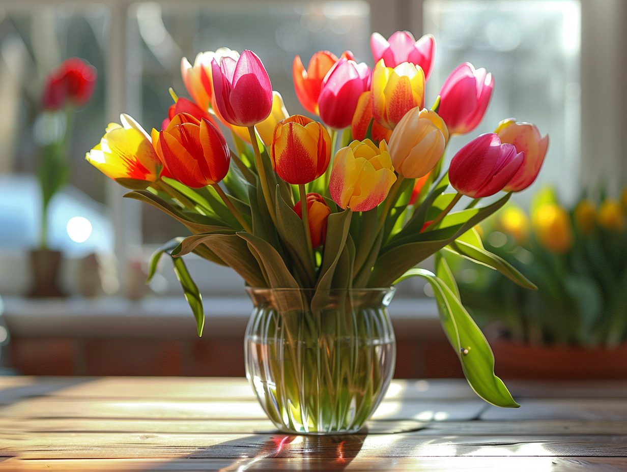 tulipes  fleurs