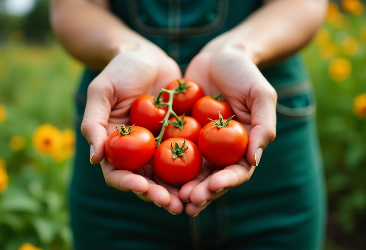 tomates jardin