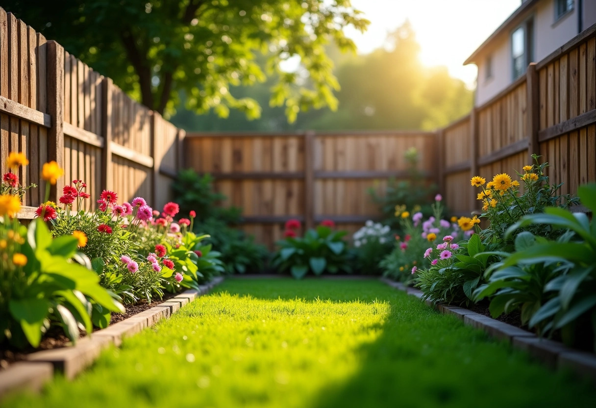 clôture jardin